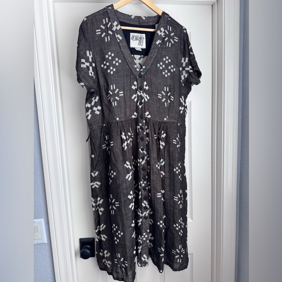 Ace & Jig 100% organic cotton xl pocket dress - Picture 2 of 3